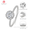 14K White Gold Wedding Rings Engagement Ring